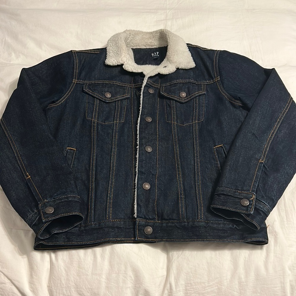 Men’s Fleece Lined Jean Jacket